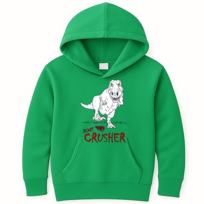 Heart Crusher Valentine's Day Kids Hoodie