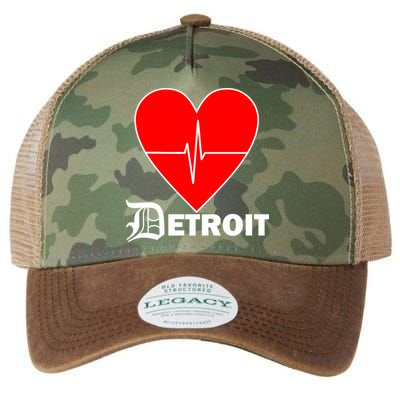Heart Detroit Pulse Legacy Tie Dye Trucker Hat