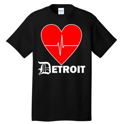 Heart Detroit Pulse Tall T-Shirt