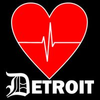 Heart Detroit Pulse 7-Panel Snapback Hat