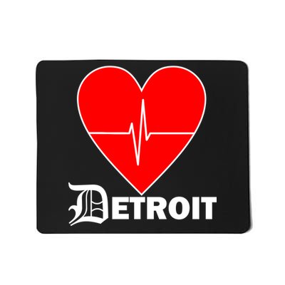 Heart Detroit Pulse Mousepad