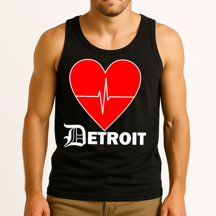 Heart Detroit Pulse Tank Top