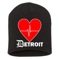 Heart Detroit Pulse Short Acrylic Beanie