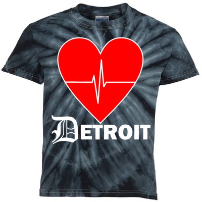 Heart Detroit Pulse Kids Tie-Dye T-Shirt