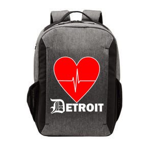 Heart Detroit Pulse Vector Backpack