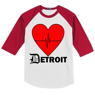 Heart Detroit Pulse Kids Colorblock Raglan Jersey