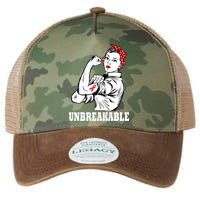 Heart Diseases Unbreakable We Can Do It Legacy Tie Dye Trucker Hat
