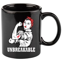 Heart Diseases Unbreakable We Can Do It 11oz C Handle Ceramic Mug