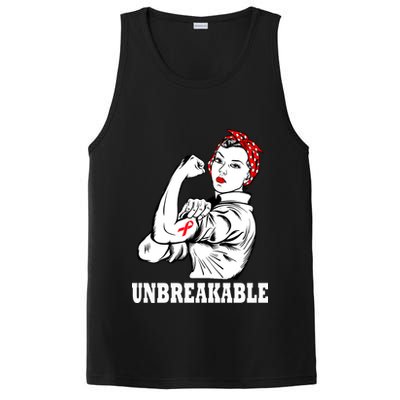 Heart Diseases Unbreakable We Can Do It PosiCharge Competitor Tank