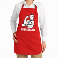 Heart Diseases Unbreakable We Can Do It Apron
