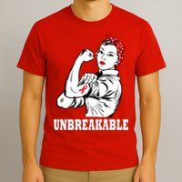 Heart Diseases Unbreakable We Can Do It T-Shirt