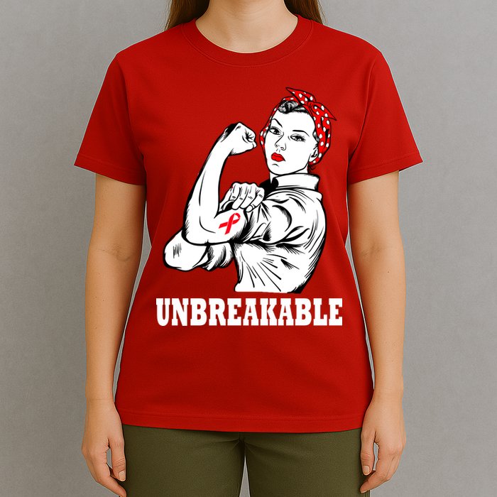Heart Diseases Unbreakable We Can Do It T-Shirt