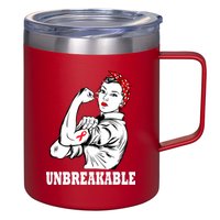 Heart Diseases Unbreakable We Can Do It 12oz Stainless Steel Coffee Mug