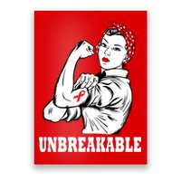 Heart Diseases Unbreakable We Can Do It Poster