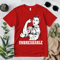 Heart Diseases Unbreakable We Can Do It Premium T-Shirt