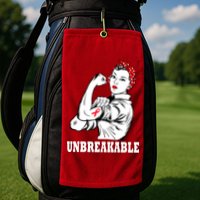 Heart Diseases Unbreakable We Can Do It Golf Towel