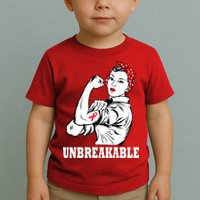 Heart Diseases Unbreakable We Can Do It Toddler T-Shirt