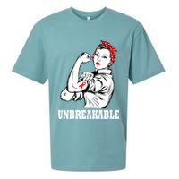 Heart Diseases Unbreakable We Can Do It Sueded Cloud Jersey T-Shirt