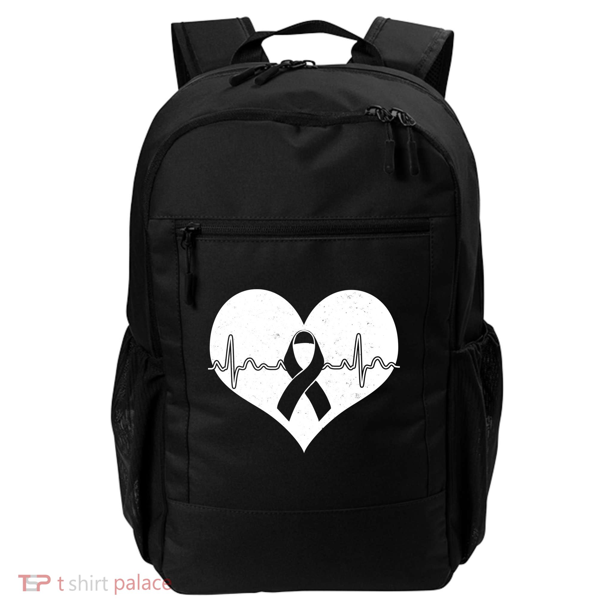 Heart Health Awareness Heartbeat Daily Commute Backpack
