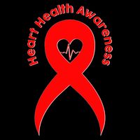 Heart Health Awareness Red Ribbon Tie-Dye T-Shirt