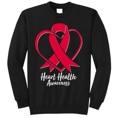 Heart Health Awareness Ribbon Sweatshirt