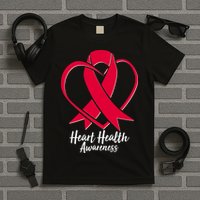 Heart Health Awareness Ribbon T-Shirt