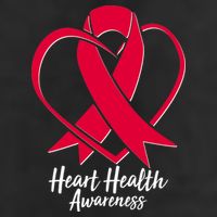 Heart Health Awareness Ribbon 11oz C Handle Ceramic Mug