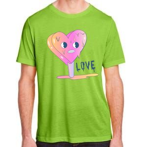 Heart Melting Popsicle Love Adult ChromaSoft Performance T-Shirt