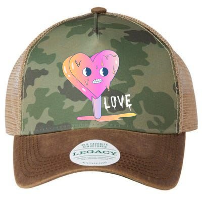 Heart Melting Popsicle Love Legacy Tie Dye Trucker Hat