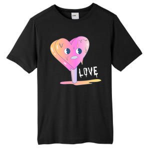 Heart Melting Popsicle Love Tall Fusion ChromaSoft Performance T-Shirt