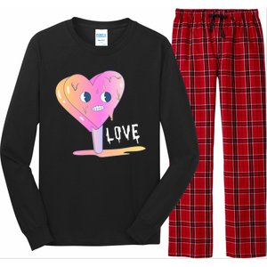 Heart Melting Popsicle Love Long Sleeve Pajama Set