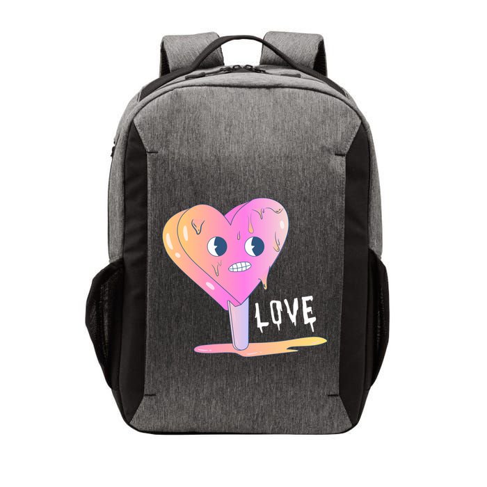 Heart Melting Popsicle Love Vector Backpack