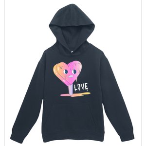 Heart Melting Popsicle Love Urban Pullover Hoodie