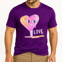 Heart Melting Popsicle Love Cooling Performance Crew T-Shirt