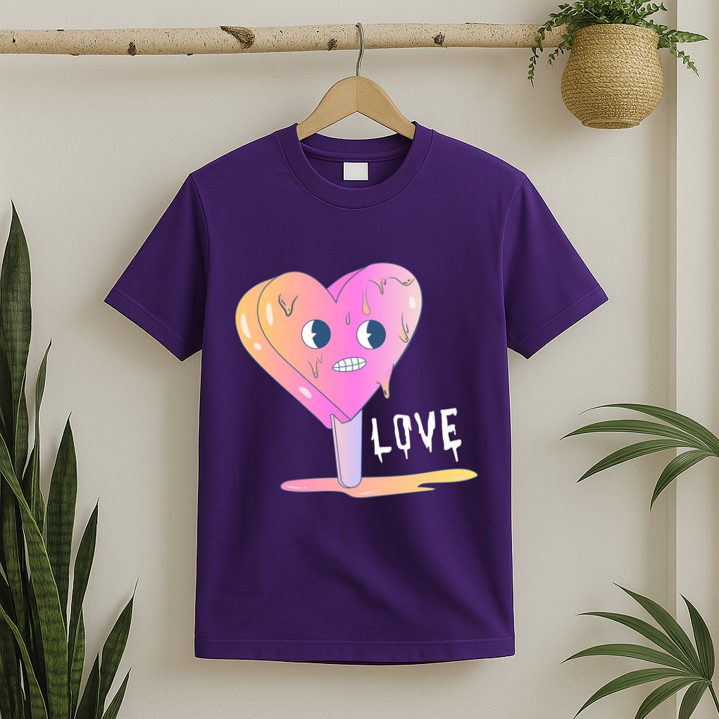 Heart Melting Popsicle Love T-Shirt