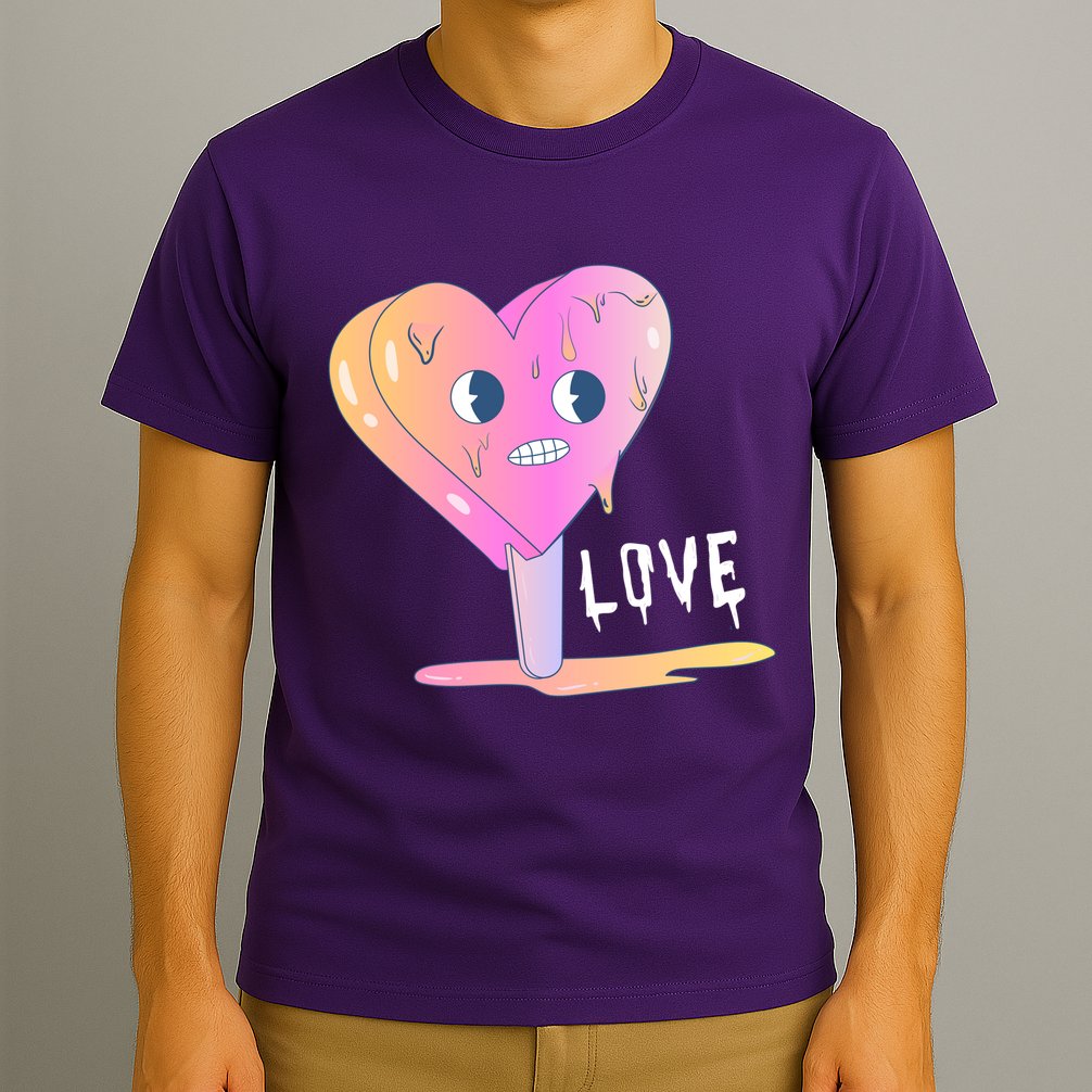Heart Melting Popsicle Love T-Shirt