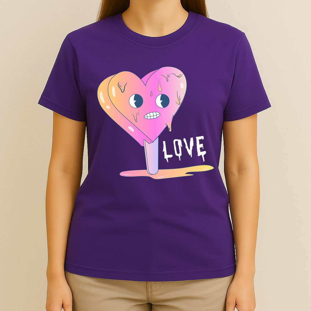 Heart Melting Popsicle Love T-Shirt
