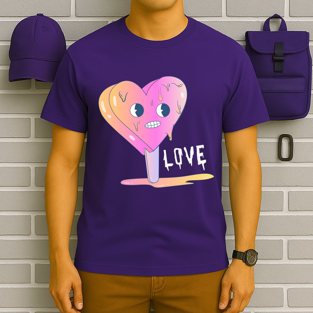 Heart Melting Popsicle Love T-Shirt