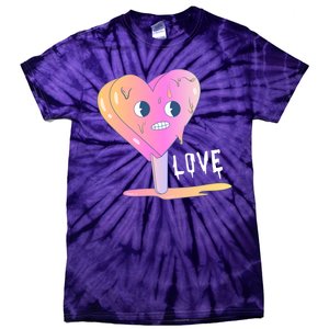 Heart Melting Popsicle Love Tie-Dye T-Shirt