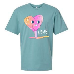 Heart Melting Popsicle Love Sueded Cloud Jersey T-Shirt