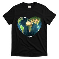 Heart Of The World Love Earth T-Shirt