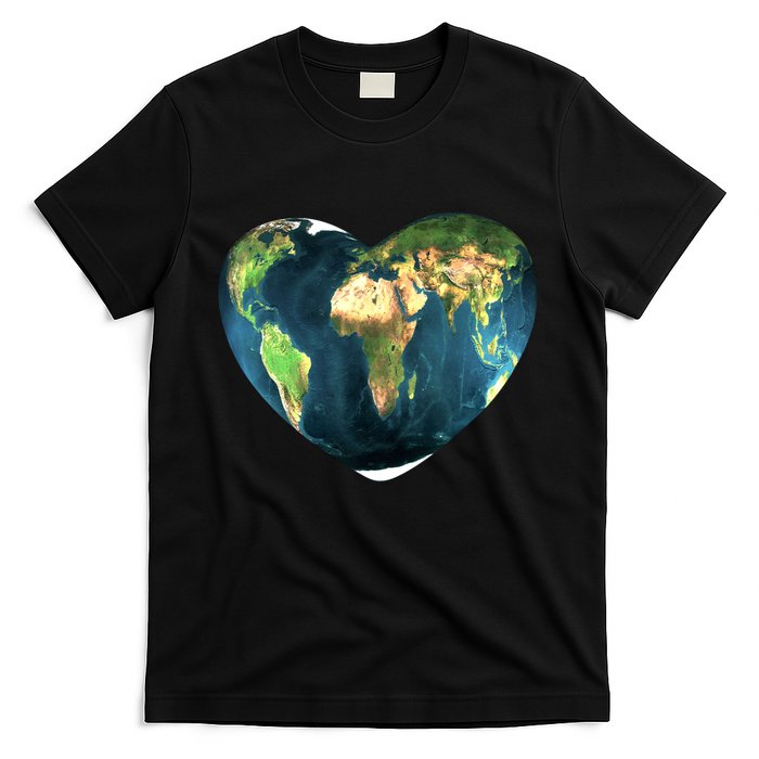 Heart Of The World Love Earth T-Shirt