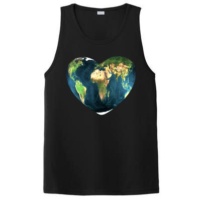 Heart Of The World Love Earth PosiCharge Competitor Tank