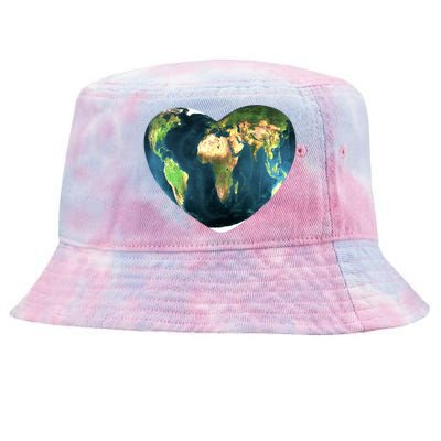 Heart Of The World Love Earth Tie-Dyed Bucket Hat