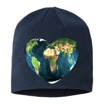 Heart Of The World Love Earth Sustainable Beanie