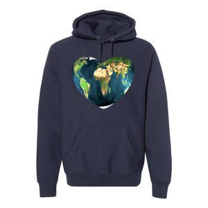 Heart Of The World Love Earth Premium Hoodie