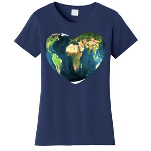 Heart Of The World Love Earth Women's T-Shirt