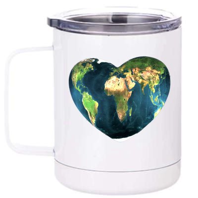 Heart Of The World Love Earth 12 oz Stainless Steel Tumbler Cup