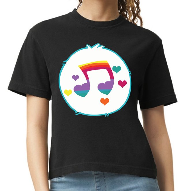 Heart Song Bear Halloween Costume Comfort Colors Boxy T-Shirt