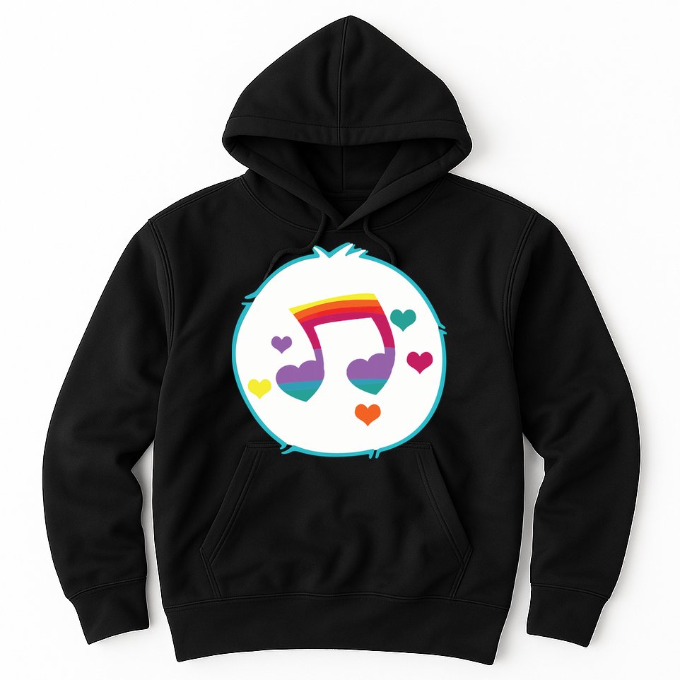 Heart Song Bear Halloween Costume Hoodie